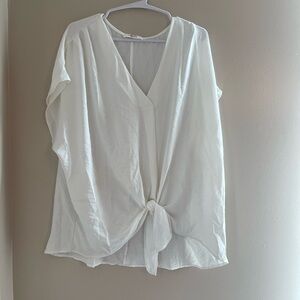 Elegant White Women's Top